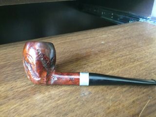 Pipe Tobacciana " Dry Filter " Uniquely Carved Imported Briar