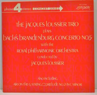 Jacques Loussier Trio " Plays Bach 
