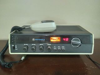 Motorola Cb Radio T4025a 40 Channel Vintage