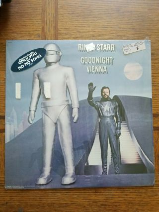 Ringo Starr Goodnight Vienna Vinyl Record 1974 Nm,  C/vgr
