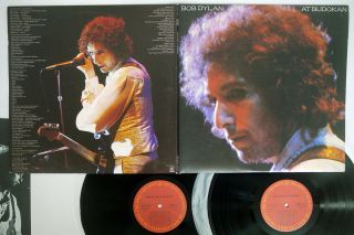Bob Dylan At Budokan Cbs Sony 40ap 1101 Japan Poster Vinyl 2lp