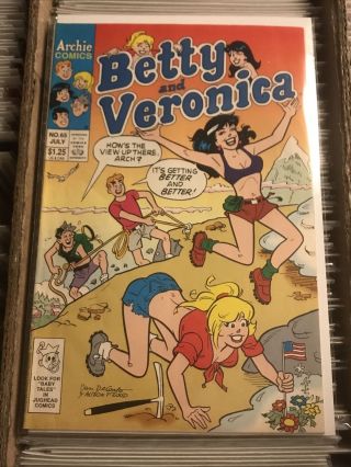 Betty And Veronica 65 Sexual Innuendo Doggy Style Dan Decarlo Cover Archie 1993