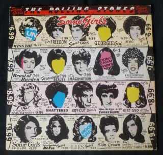 The Rolling Stones Some Girls Rolling Stone Lp 1978