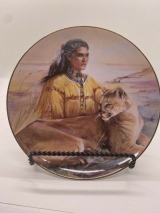 Rare Franklin Ltd Ed Collector’s Plate “ Princess Of The Peaceful Journey”