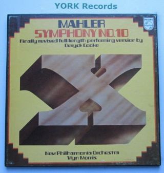 6700 067 - Mahler - Symphony No 10 Morris Phil Orch - Ex 2 Lp Record Box Set