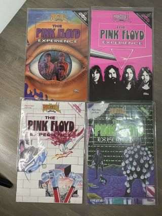Rock N Roll Comics: The Pink Floyd Experience 1,  3,  4,  5 1991 Revolutionary Comics