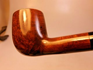 “Made in London England” UK Made Cross Flame Grain Briar Pipe Small Pot 80’s 2