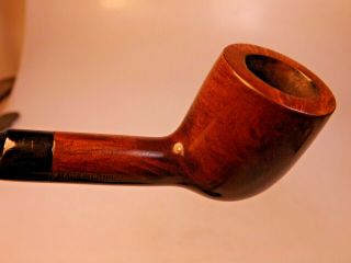 “Made in London England” UK Made Cross Flame Grain Briar Pipe Small Pot 80’s 3