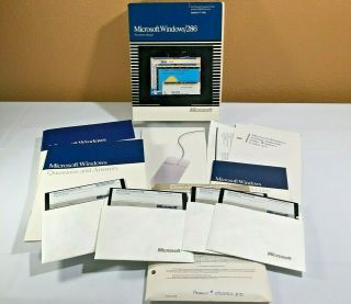 Vintage Software - Microsoft Windows 286 Presentation Manager - 1987/1988 - Cool