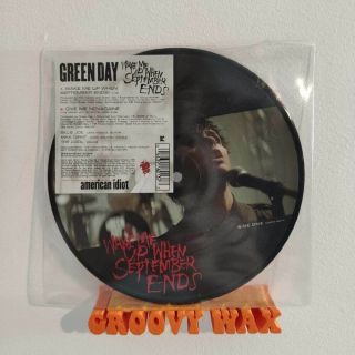 Green Day - Wake Me Up When September Ends - (vg/vg, ) - Vinyl 7 " Picture Disc.