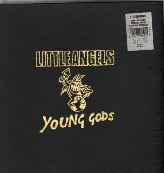 Little Angels Young Gods 12 Inch Box Set Vinyl Uk Polydor 1991 3 Track Deluxe