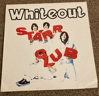 Whiteout Vinyl Starr Club Ep 12’’ Silvertone Records Stone Roses