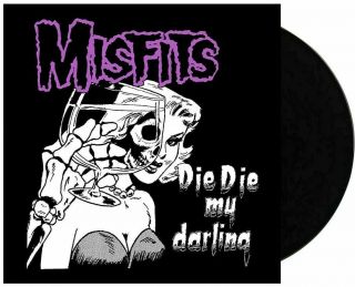 Misfits: Die,  Die My Darling - 3 Song Ep Vinyl Sealed: Punk Pushead