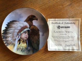 Protector Of The Plains By Gregory Perillo Artaffects Collector Plate