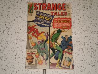 Strange Tales 123 Marvel Comics 1964 1st Beetle Torch Dr.  Strange Thor