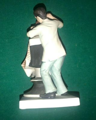 1979 THE FIRST HAIRCUT THE AMERICAN FAMILY NORMAN ROCKWELL BARBER FIGURINE 2