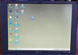 Vintage HP Omnibook 900B (Intel Pentium III @ 450 MHz,  128 MB RAM,  Win98SE) 3