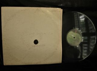 1975 Pressing The Beatles White Album Stereo Vinyl Apple Lp Swbo101 W/ Poster