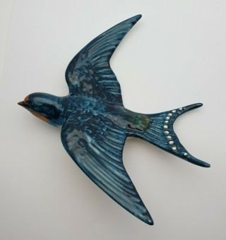 Vintage Beswick Flying Swallow Wall Plaque 757 - 1 - Perfect