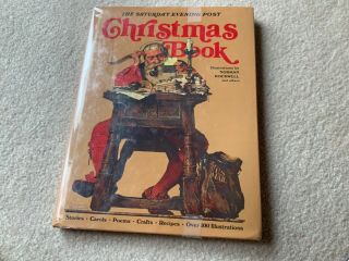 Vintage:the Saturday Evening Post Christmas Book Illustrations Norman Rockwell