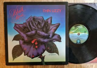 Thin Lizzy Lp Black Rose Uk Vertigo 1st Press All 99p Today