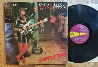 Rick James Lp Street Songs Usa Gordy Press Having 99p Start Clear Out Today