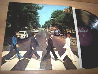 Vg The Beatles Abbey Road Lp Album