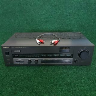 Technics Su - V76 Class A Stereo Integrated Amplifier Tuner Audio Vintage