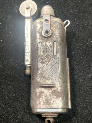 Vintage Ww 2 Lighter Bowers Mfg Co Kalamazoo Mi
