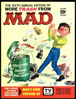 More Trash From Mad 6 Vg (includes Attached Insert) 1965 Ec
