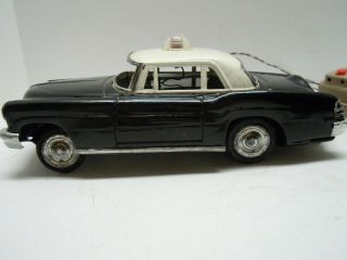 Vintage Japan K.  S Tin Battery Op.  1956 Lincoln Mark L Continental Car.  Runs.  A,