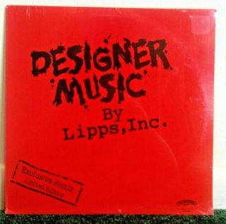 Lipps,  Inc.  Designer Music Remix 1981 Vinyl 12 " Synth Disco Nbd 20240