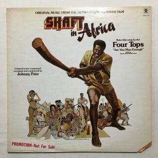 Shaft In Africa Ost Johnny Pate Abc Abcx - 793 Nm - /ex Wlp Four Tops Degritter