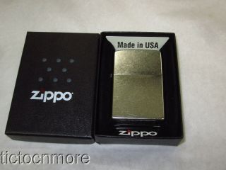 Retro Zippo Lighter 207 Regular Street Chrome G13 & Box