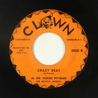 R&b Rocker 45 - Al (dr.  Horse) Pittman - Crazy Beat - Clown - Mp3