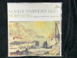 Mahler Symphony 1 - Jascha Horenstein - Lso - Unicorn Rhs 301 - St Lp