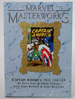 Marvel Masterworks Captain America Falcon Vol.  4 93 Hc Variant