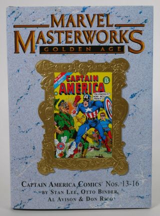 Marvel Masterworks Golden Age Captain America Vol.  4 138 Hc Variant