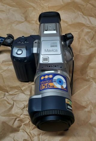 Sony Mavica Mvc - Cd1000 2.  1mp Digital Camera - Vintage Collectible Circa Y2k 2000
