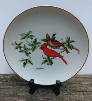 Vintage John James Audubon Porcelain Cardinals Collector 