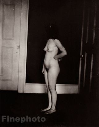 1912 Vintage E.  J.  Bellocq Orleans Female Nude Prostitute Photo Art 11x14