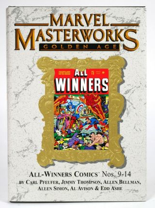 Marvel Masterworks All Winners Comics Vol.  3 108 Hc Dm Variant