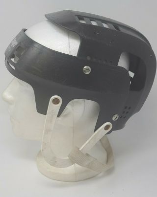Vintage COOPER SK 100 JR Junior Hockey Style Black Hurling Helmet w/o Padding 2