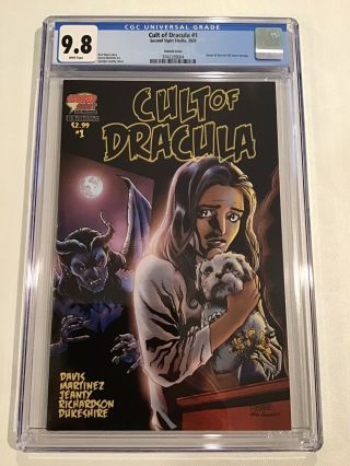 Cult Of Dracula 1 - Georges Jeanty " House Of Secrets 92 " Homage Var Cgc 9.  8