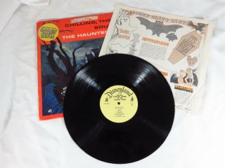 Disney Chilling Thrilling Sounds Of Haunted House 1964 Halloween Nm Vinyl