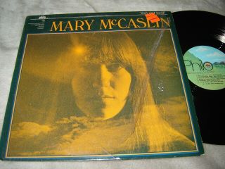 Mary Mccaslin - Way Out West Lp Exc In Shrink Philo With Insert Female Folk