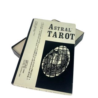 1969 Vintage Astral Tarot Deck 78 Cards Box Set With Booklet Vtg