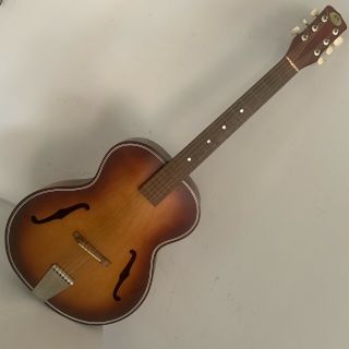 Vintage Regal Chicago Archtop Acoustic Guitar.  Estate Item As - Found
