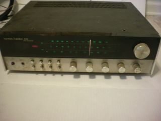 Vintage Harmon Kardon 430 Twin Powered Stereo Am Fm Receiver - As - Is