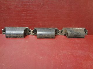 3 Antique Small Cast Iron Bin Pulls Handles 02